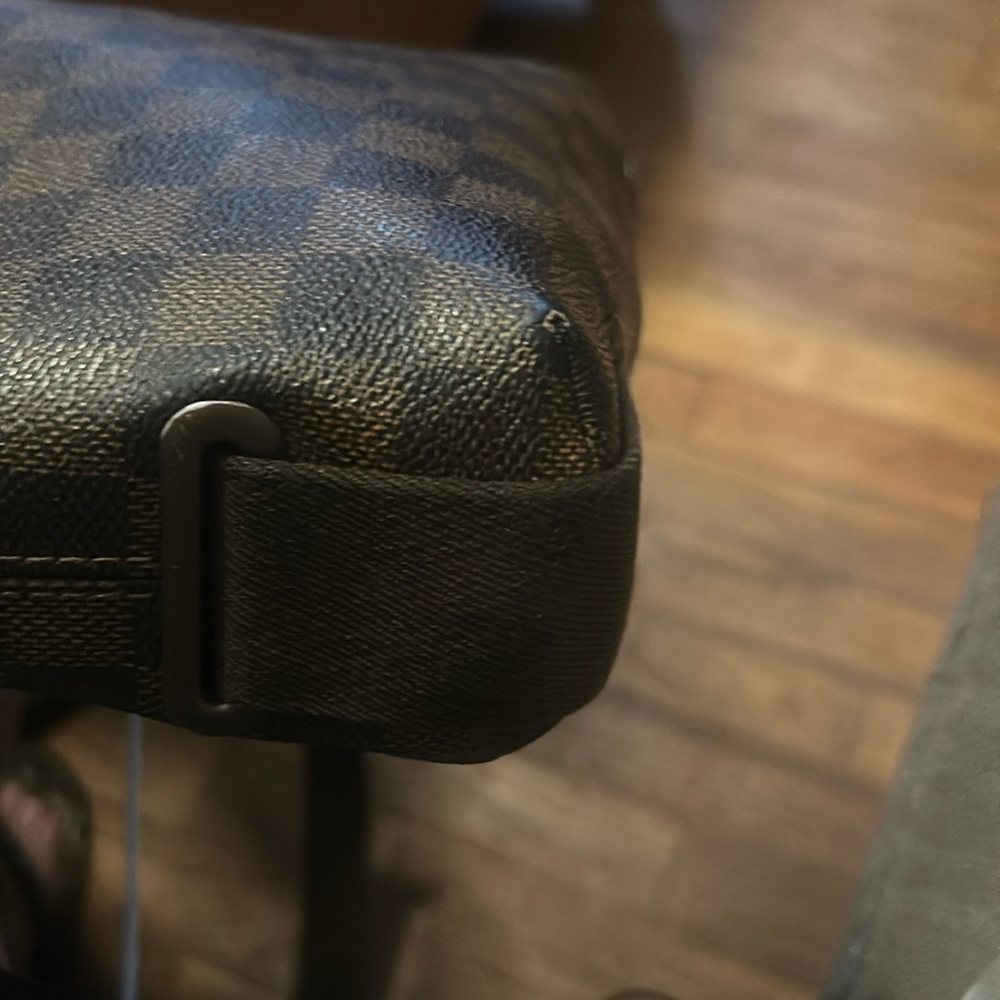 Louis Vuitton shoulder Damier Ebene bag PM Brooklyn Brown - Picture 10 of 17